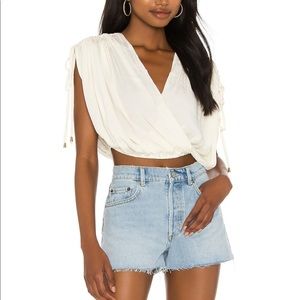 NWT FREE PEOPLE Rachel silky top